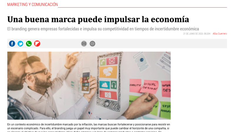 el papel de la marca en la economia