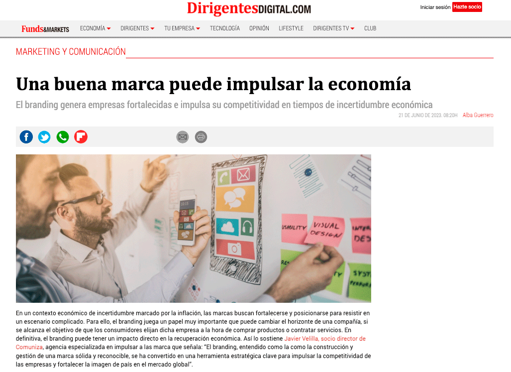 el papel de la marca en la economia